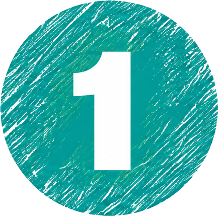 circle 1 teal