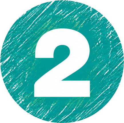circle 2 teal