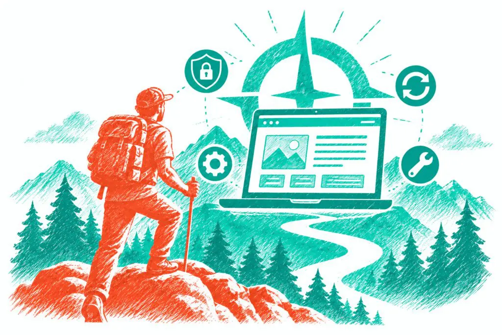 keep website moving forward