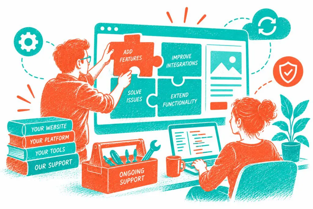 web development - no longer need to build from scratch (1)