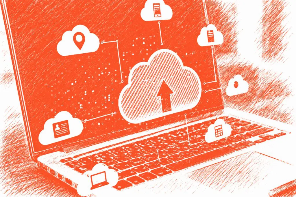 website backups - orange